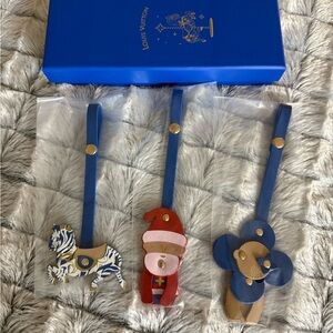 Louis Vuitton Bag Charm Set Ornaments New